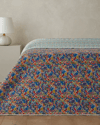 Colorful Stripeway Çift Kişilik Çok Amaçlı Örtü 200x220 cm Kırmızı
