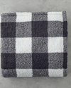 Comfort Plaid Baskılı Sherpa Battaniye Antrasit