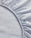Comfy Plain Çift Kişilik Nevresim Takımı Mavi - Bej