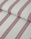 Cool Stripe İpliği Boyalı King Size Nevresim Takımı 240x220 cm Bordo-Yeşil