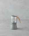 Corazon Paslanmaz Çelik 4 Cup Moka Pot 160 ml Yeşil