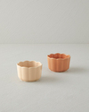Cottage Stoneware 2’li Sufle Fırın Kabı 9 – 9 cm Koyu Pembe – Açık Pembe