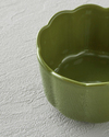 Cottage Stoneware 2’li Sufle Fırın Kabı 9 – 9 cm Açık Yeşil-Koyu Yeşil