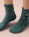 Cozy Kadın Peluş Yeşil