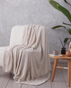 Cozy Oasis Supersoft Tv Battaniye 120x160 cm Krem