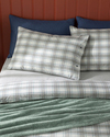 Cozy Plaid Winter Soft Çift Kişilik Nevresim Takımı Gri
