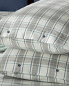 Cozy Plaid Winter Soft Çift Kişilik Nevresim Takımı Gri