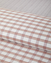 Crispcheck İpliği Boyalı Çift Kişilik Nevresim Takımı 200x220 cm Turuncu