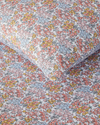 Crispy Bouquets Kolay Ütülenir Tek Kişilik Nevresim Takımı 160x220 cm Turuncu