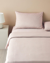 Crystal İpeksi Twill King Size Nevresim Takımı Pembe