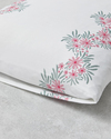 Daisy Chain Kolay Ütülenir 2'li Yastık Kılıfı 50x70 cm Pembe