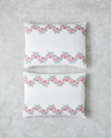 Daisy Chain Kolay Ütülenir 2'li Yastık Kılıfı 50x70 cm Pembe