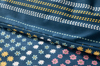 Daisy Patchwork Pamuklu Tek Kişilik Nevresim Seti Lacivert
