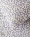 Daisy Touch Kolay Ütülenir Çift Kişilik Nevresim Seti 200x220 cm Lila-Turuncu