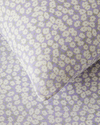 Daisy Touch Kolay Ütülenir Tek Kişilik Nevresim Seti 160x220 cm Lila-Turuncu