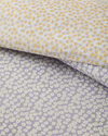 Daisy Touch Kolay Ütülenir Tek Kişilik Nevresim Seti 160x220 cm Lila-Turuncu