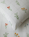 Damada Bloom Kolay Ütülenir Çift Kişilik Nevresim Takımı 200x220 cm Sarı-Yeşil