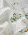 Damada Bloom Kolay Ütülenir Tek Kişilik Nevresim Takımı 160x220 cm Sarı-Yeşil