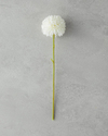 Dandelion Tek Dal Yapay Çiçek Beyaz