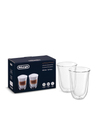 Delonghi DLSC312 2'Li Latte Macchiato Çift Cidarlı Bardak