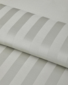 Deluxe Çizgili Pamuk Saten King Size Nevresim Takımı 240x220 cm Açık Yeşil