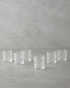 Diamond Cam 6'lı Kahve Yanı Bardak 90 ml Şeffaf