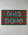 Ding Dong Kapı Önü Paspası 45x75 cm Multicolor