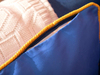 Direct Message Tesselation Baskılı Dolgulu Kırlent Lacivert