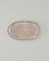 Doris Dekoratif Tepsi 33x3,5x19,5 cm Naturel