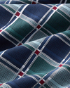 Dotty Gingham Kolay Ütülenir Çift Kişilik Nevresim Takımı 200x220 cm Koyu Mavi-Yeşil