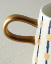 Dotty Stoneware Kupa Siyah