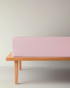 Düz Pamuklu Super King Lastikli Çarşaf 200x200 cm Toz Pembe