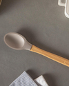Eddy Silikon Servis Kaşığı Koyu Bej