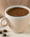 Edno Stoneware 4 Parça 2 Kişilik Kahve Fincan Takımı Kahve-Pudra