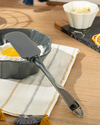 Eggy Silikon Spatula Siyah