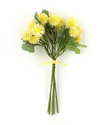 Elegant Flower Tek Dal Yapay Çiçek 31 cm Beyaz