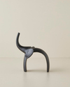 Elephant Alüminyum Biblo 18 cm Siyah