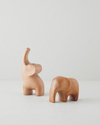 Elephant Biblo 11,5x6,5x9,5 cm Kahverengi