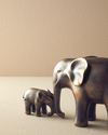 Elephant Family Biblo Bronz