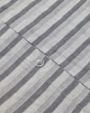 Elite Lines İpliği Boyalı Çift Kişilik Nevresim Takımı 200x220 cm Gri