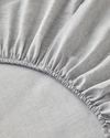 Elite Lines İpliği Boyalı Çift Kişilik Nevresim Takımı 200x220 cm Gri