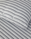 Elite Lines İpliği Boyalı King Size Nevresim Takımı 240x220 cm Gri