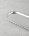Emma Metal Tepsi 16x35 cm Silver