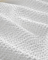 Endless Charm Jakarlı Çift Kişilik Pike 200x220 cm Beyaz