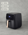 English Home AIF 2001 Dijital Çıkarılabilir Sepetli Air Fryer XL Siyah-Bakır