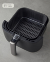 English Home AIF 2001 Dijital Çıkarılabilir Sepetli Air Fryer XL Siyah-Krom
