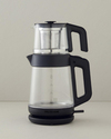 English Home CMK 6001 Cam Çay Makinesi ve Kettle Siyah