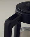 English Home CMK 6001 Cam Çay Makinesi ve Kettle Siyah