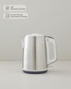English Home CMK 6010 Inox Çay Makinesi ve Kettle Beyaz-Krom