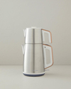English Home CMK 6010 Inox Çay Makinesi ve Kettle Beyaz-Bakır